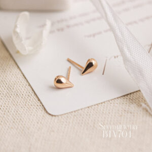 BTV704 Bông tai vàng Senyda giọt nước nhỏ