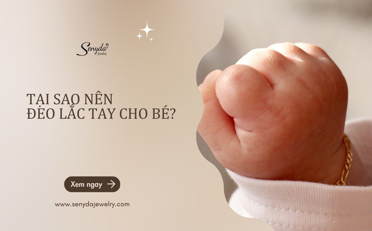 Tại sao nên đeo lắc tay cho bé?