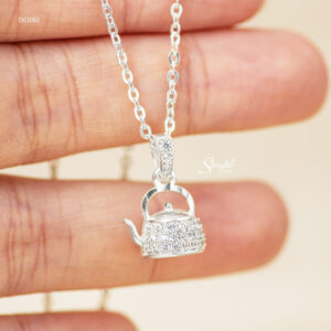 DC080 Dây chuyền bạc Ý Senyda bình đá