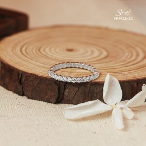 NH416 Nhẫn bạc Ý Senyda full đá 2li