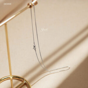 DCV559 Dây chuyền vàng Senyda khoen lật nhỏ