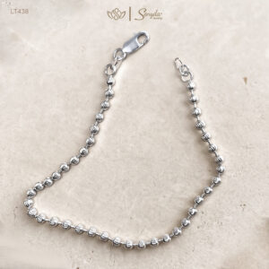 LT438 Lắc tay bạc Ý Senyda bi giác rời