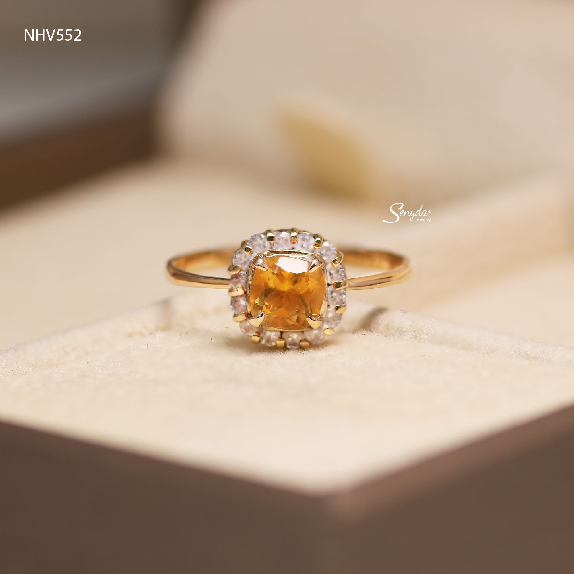 Ý nghĩa và cách chọn lựa nhẫn đá thạch anh vàng