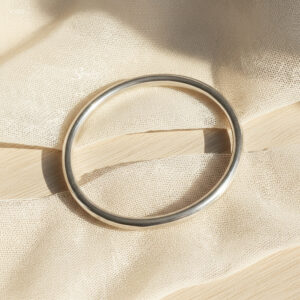 VT021 (Vòng rỗng) Vòng tay bạc nguyên chất Senyda trơn