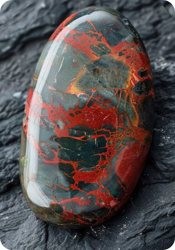 Đá Bloodstone sức mạnh của sự sống từ đất đỏ