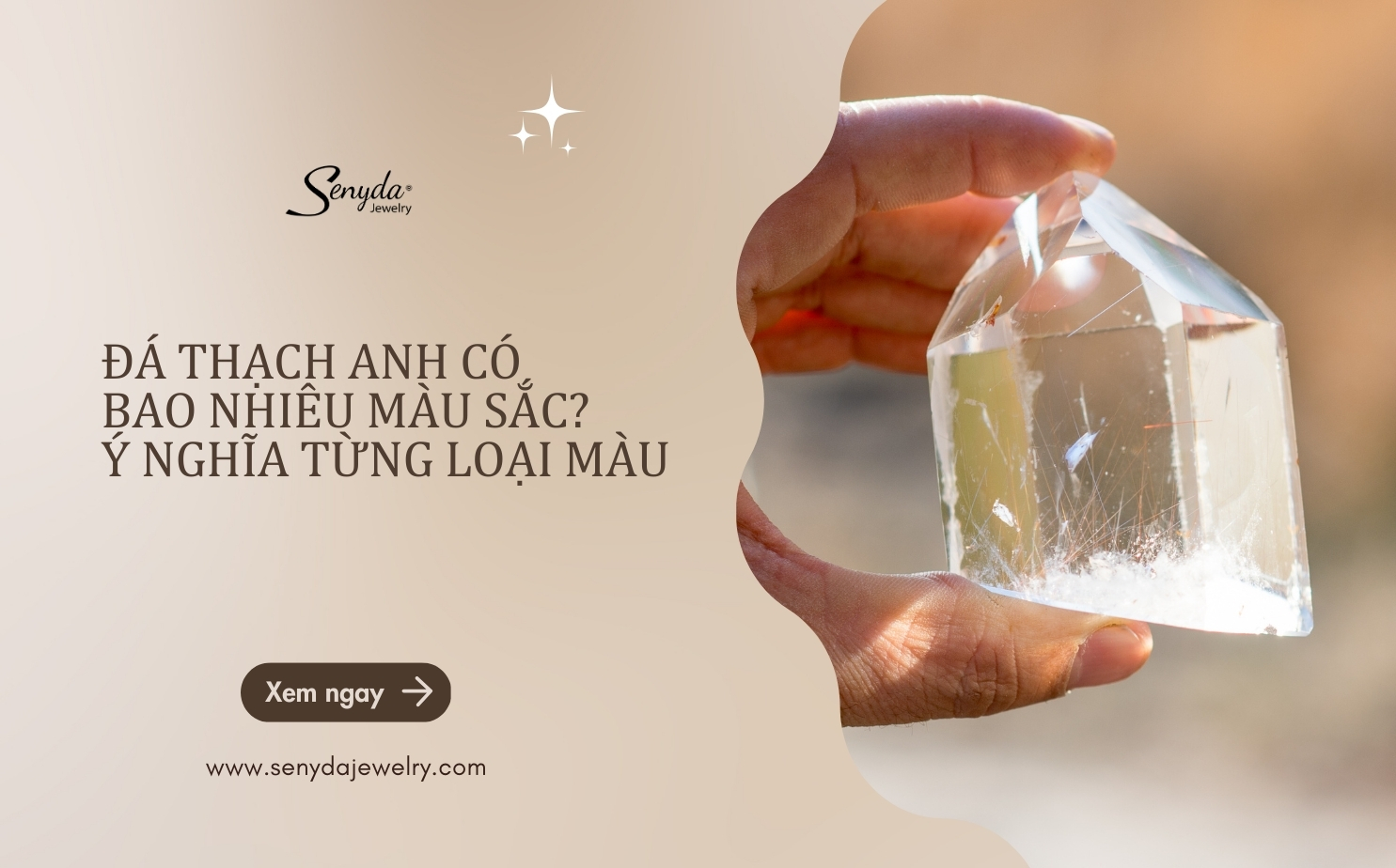 Đá thạch anh có bao nhiêu màu sắc