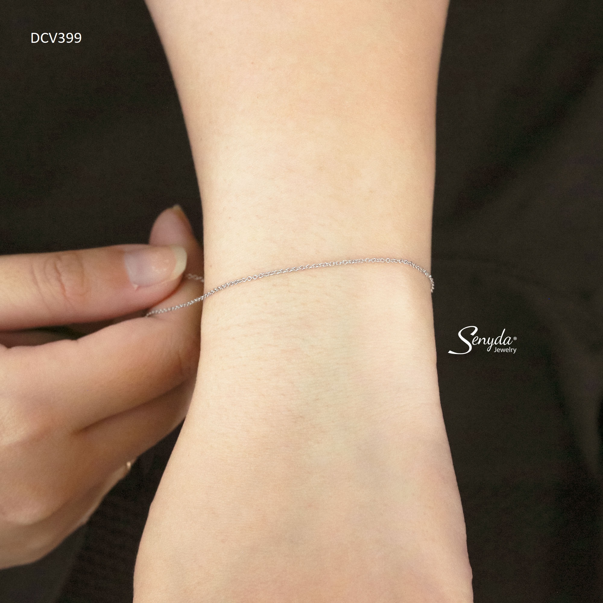 DCV339 Lắc vĩnh cửu khoen lật nhỏ