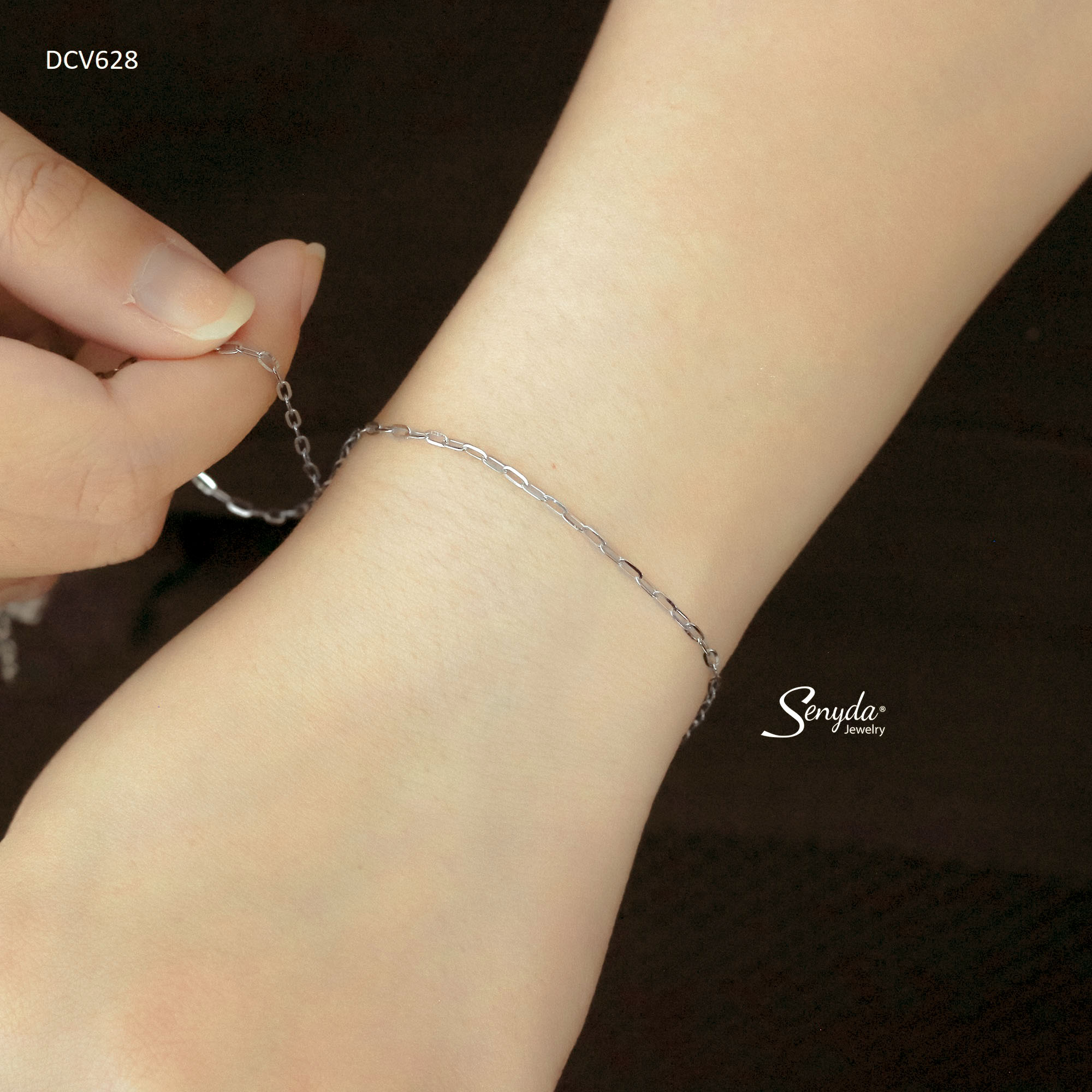 DCV628 Lắc vĩnh cửu dây khoen dài - Ảnh 2