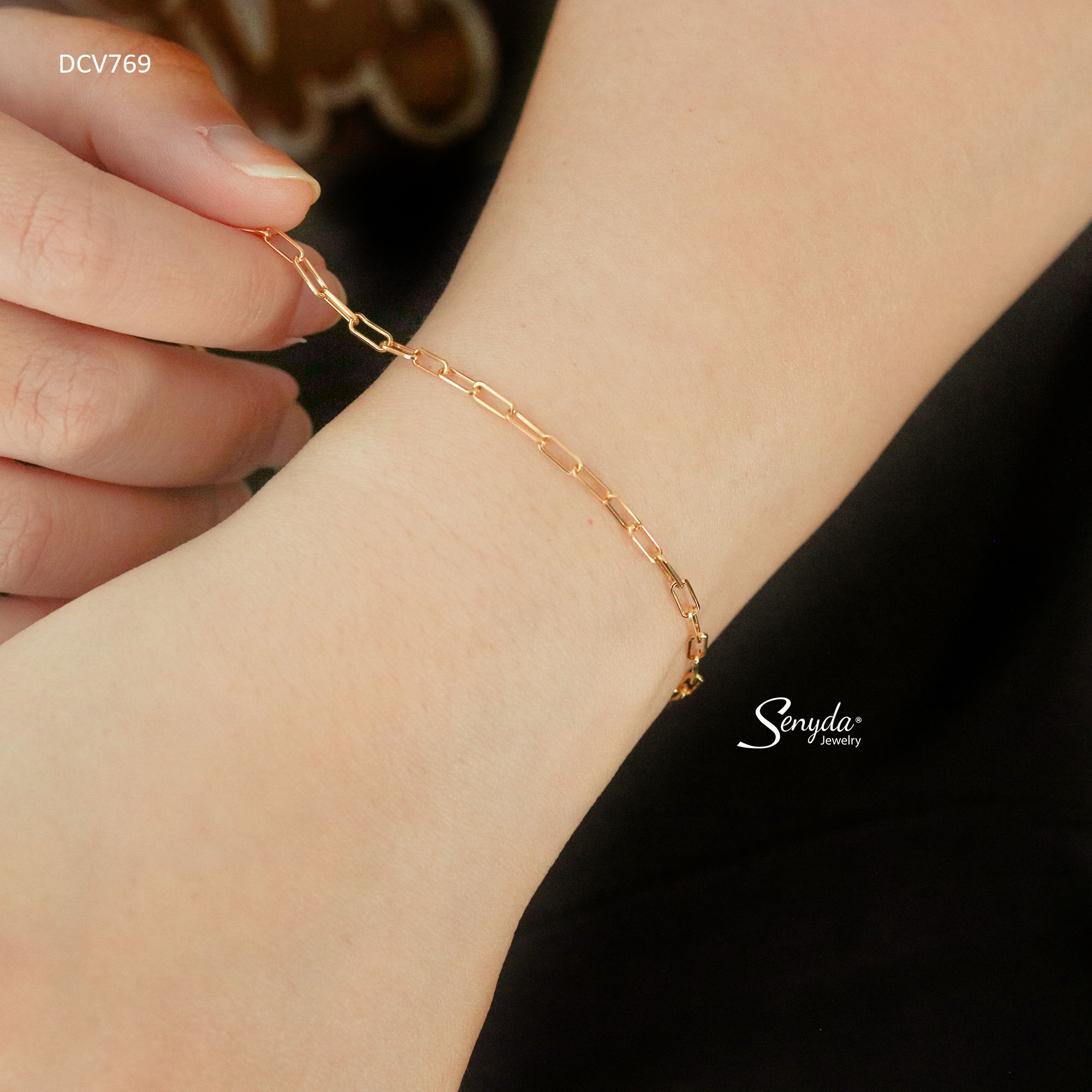 DCV769 Lắc vĩnh cửu dây khoen dài