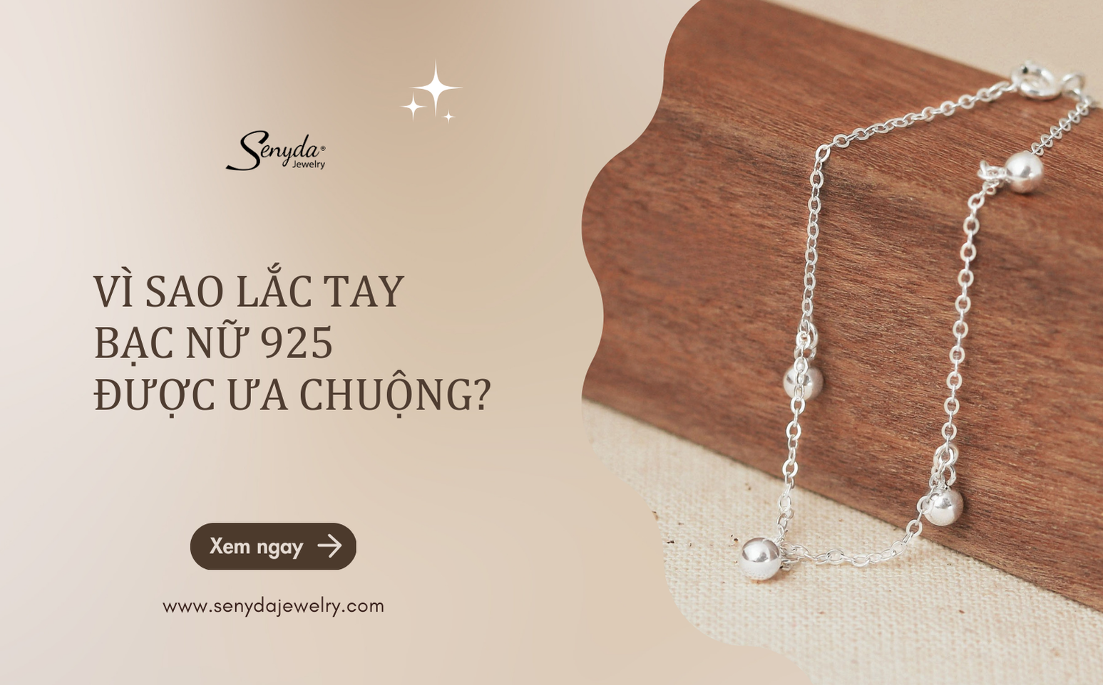 lắc tay bạc nữ 925