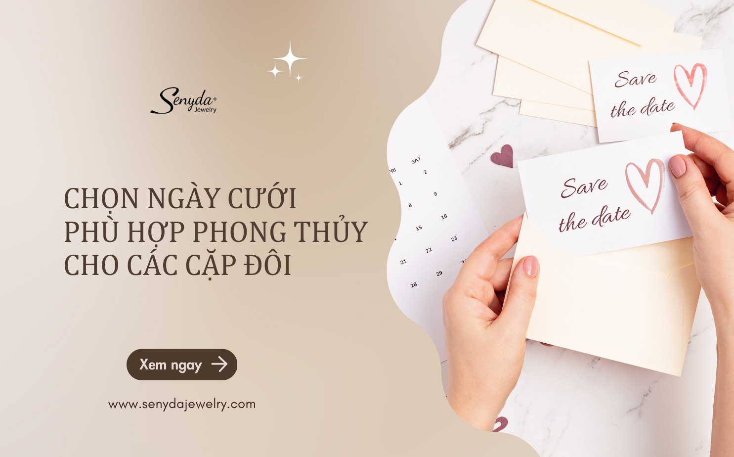 Chọn ngày cưới phù hợp phong thủy cho các cặp đôi