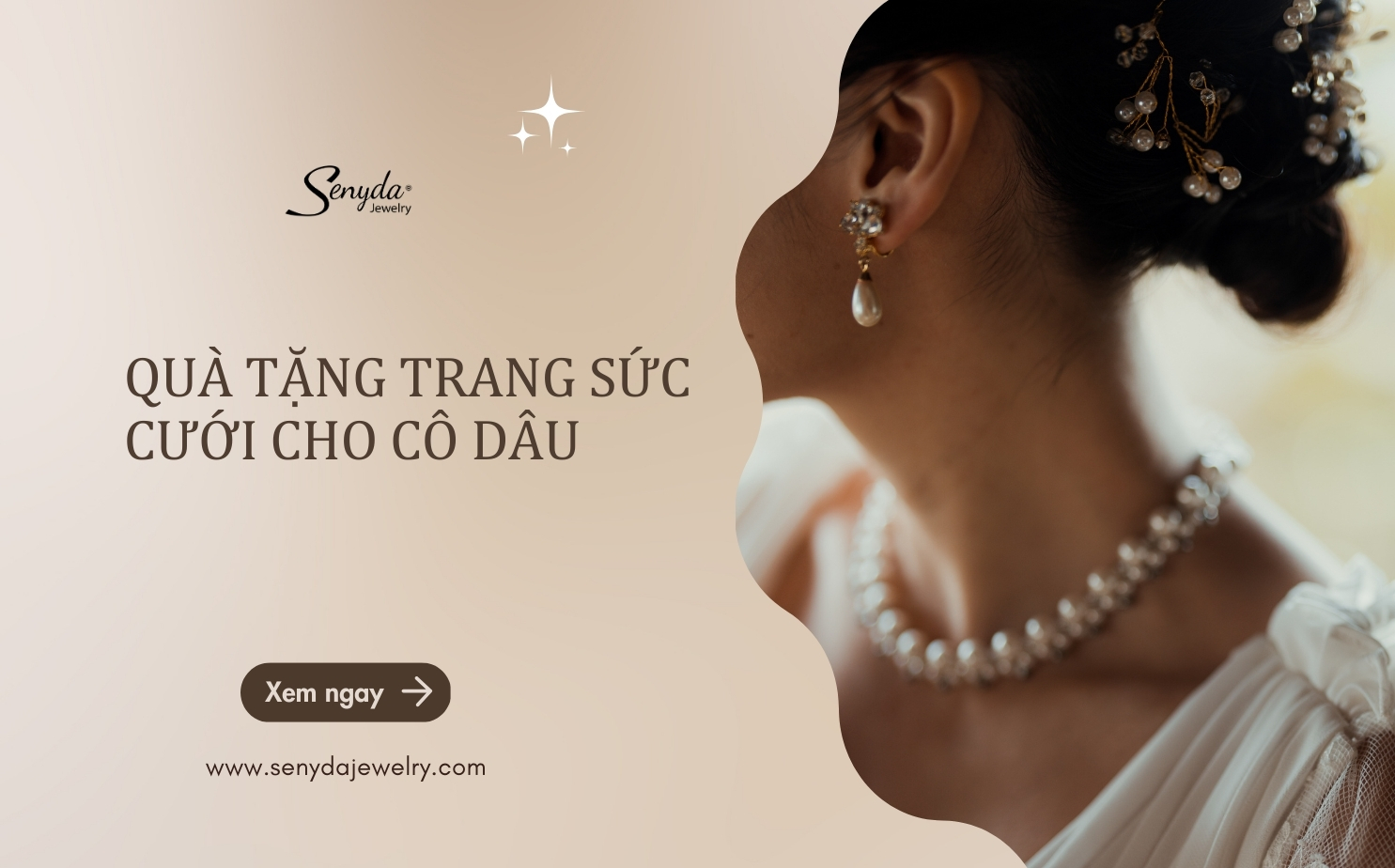 Quà tặng trang sức cưới cho cô dâu