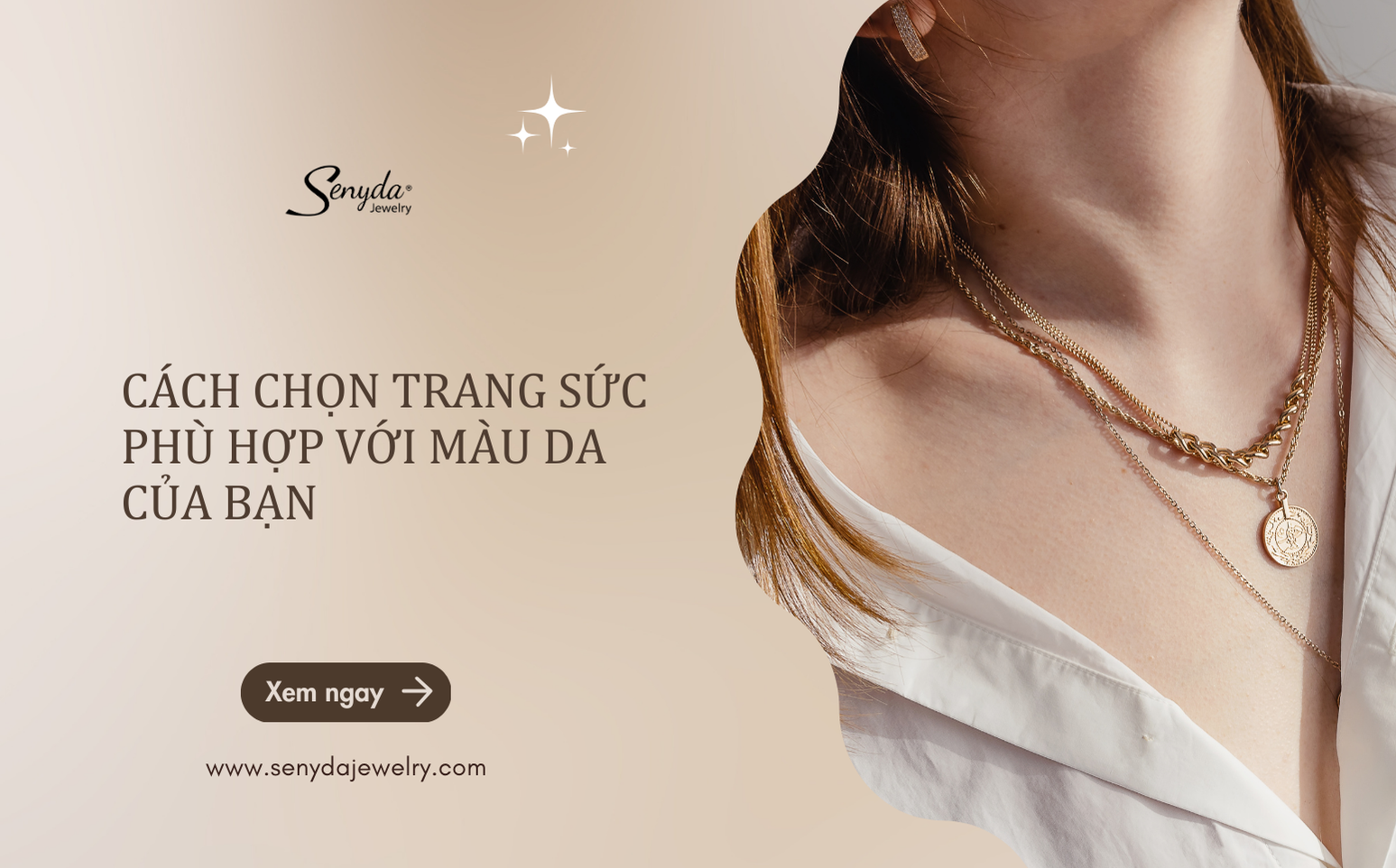 Cách chọn trang sức phù hợp với màu da của bạn
