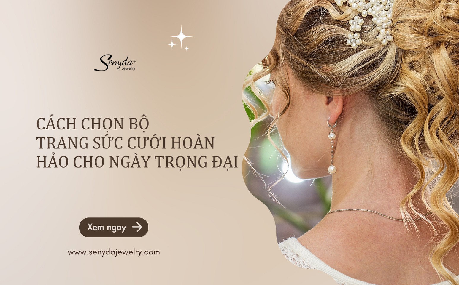 chọn bộ trang sức cưới