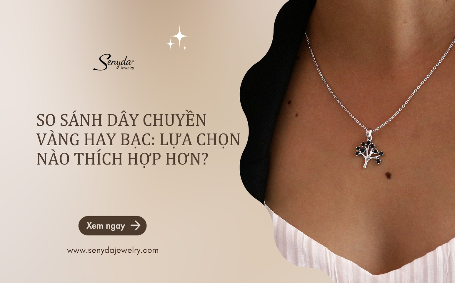 So sánh dây chuyền vàng hay bạc: Lựa chọn nào thích hợp hơn?
