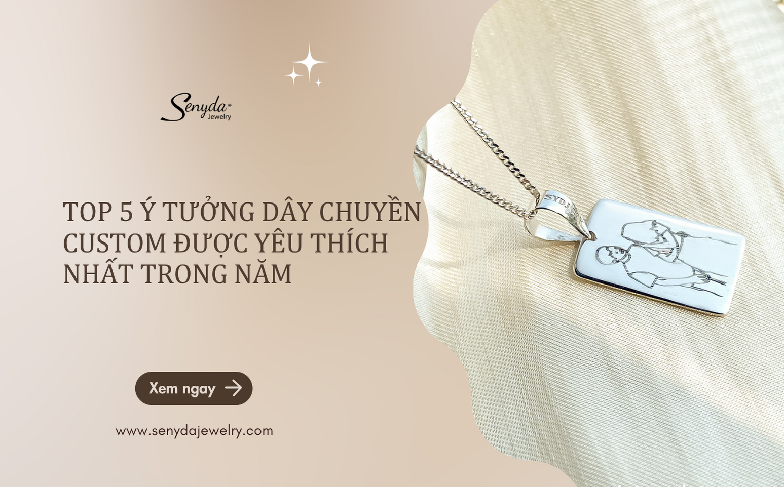 Top 5 ý tưởng dây chuyền custom được yêu thích nhất trong năm