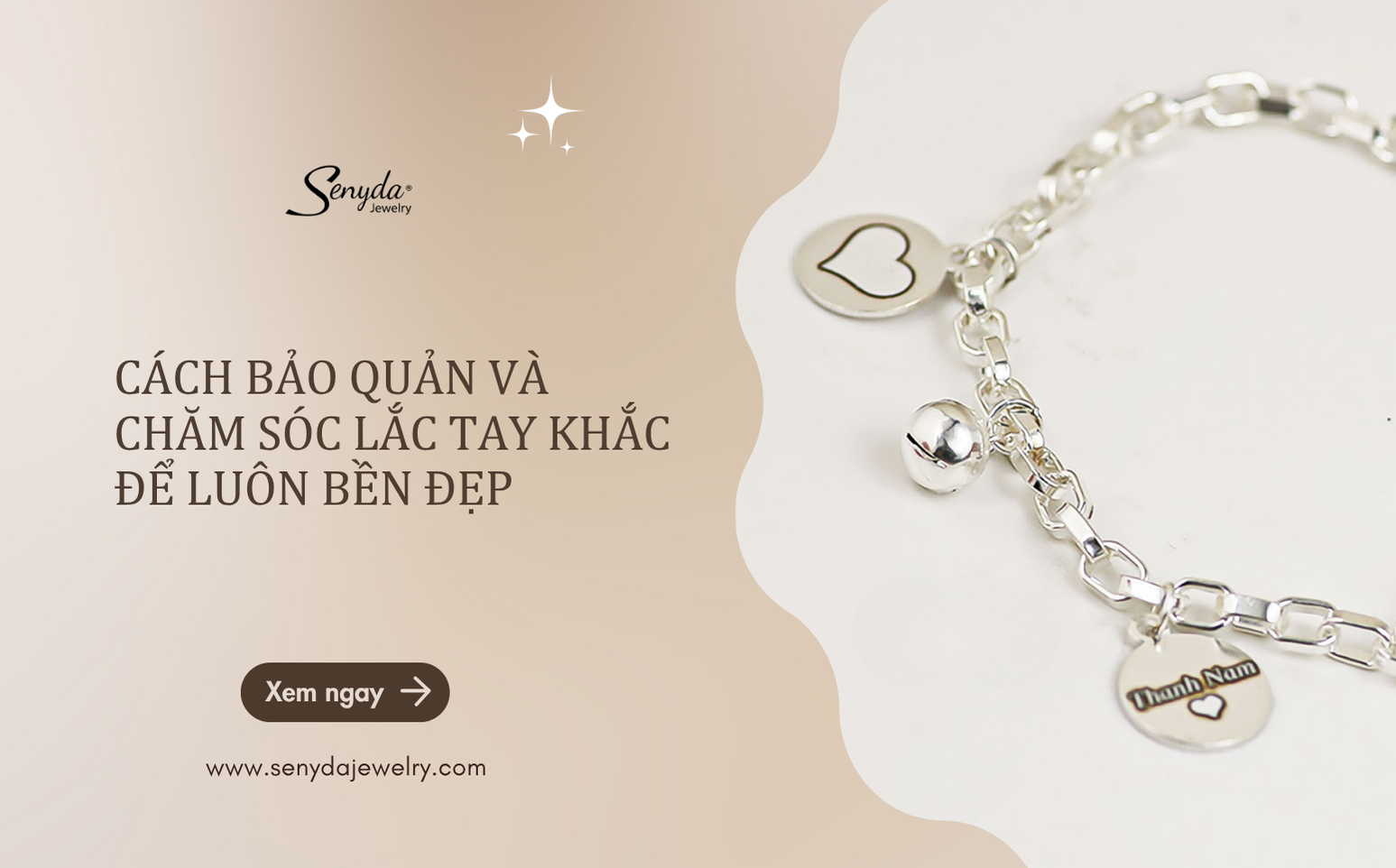 Cách bảo quản và chăm sóc lắc tay khắc để luôn bền đẹp