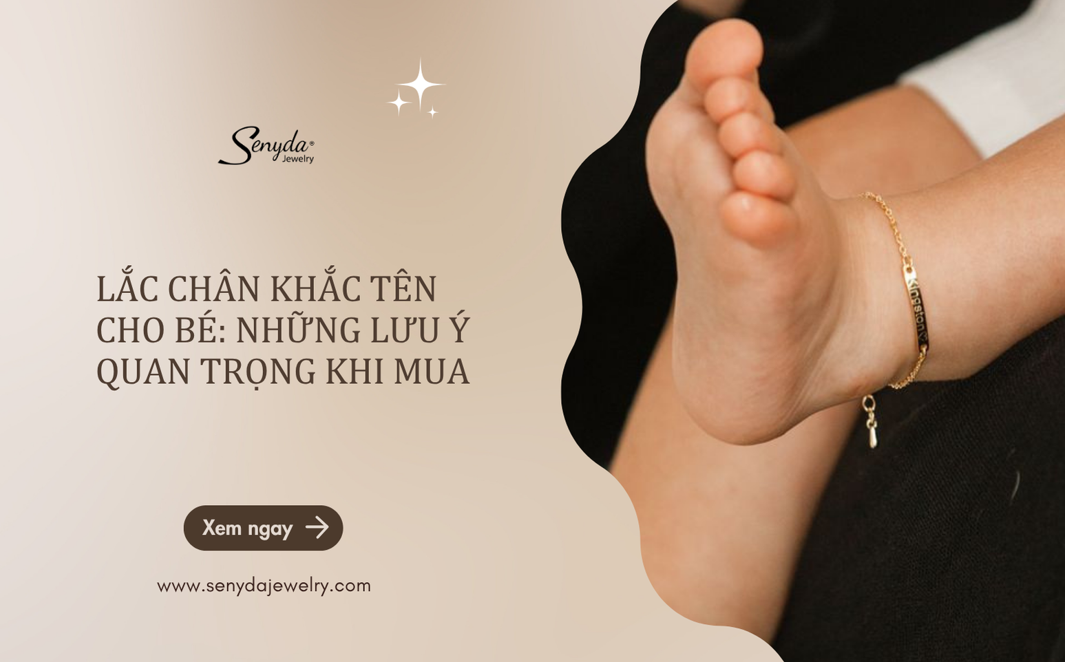 Lắc chân khắc tên cho bé: Những lưu ý quan trọng khi mua