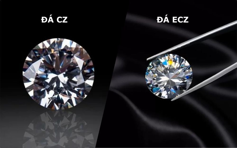 So sánh đá CZ và ECZ: 90% người mua trang sức đều nhầm lẫn