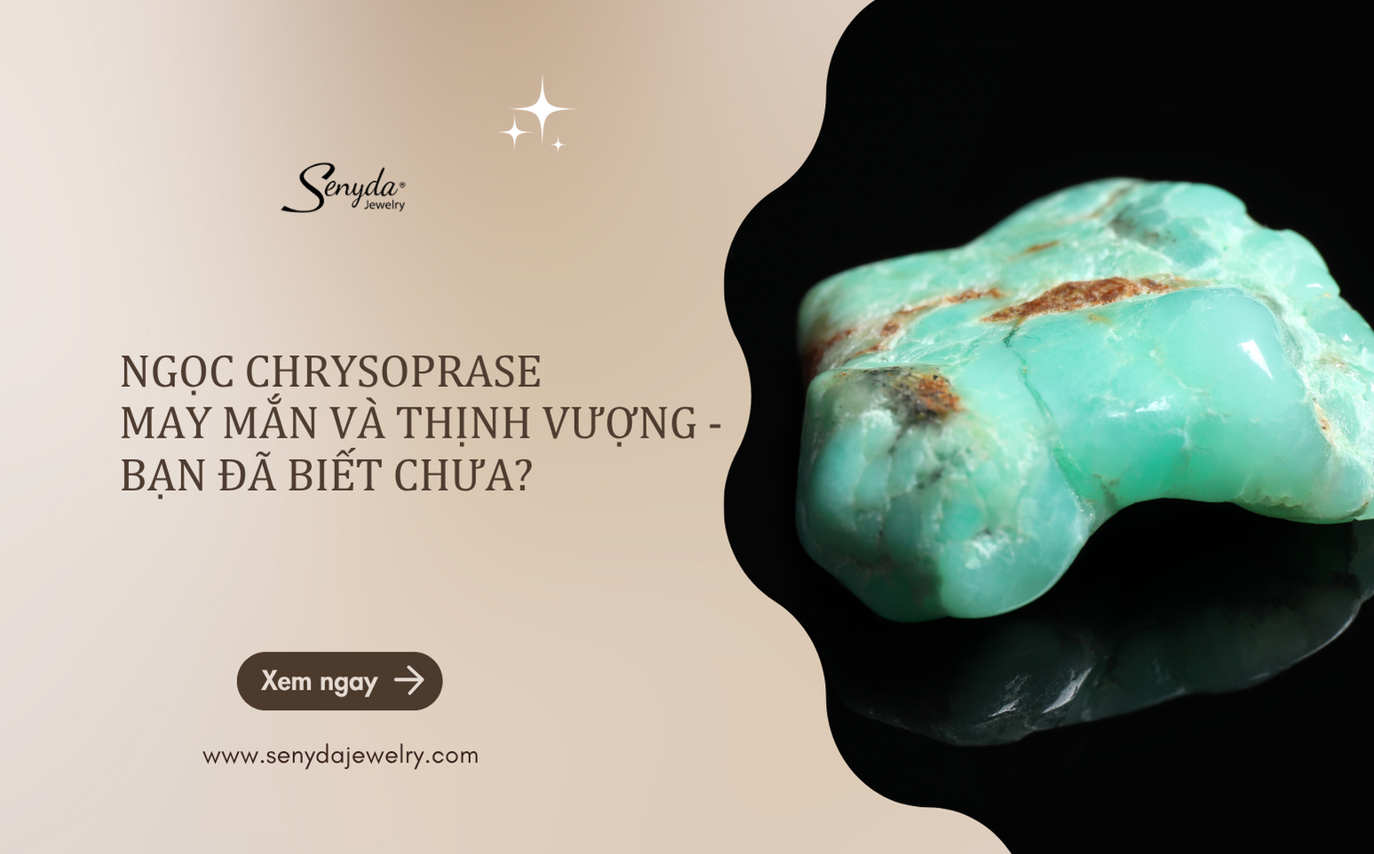 Ngọc Chrysoprase may mắn và thịnh vượng - Bạn đã biết chưa?