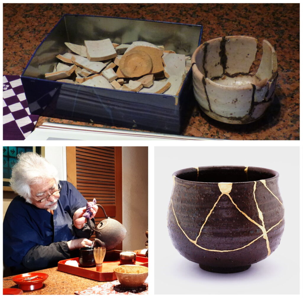 Kintsugi – Nghệ thuật hàn vàng Nhật Bản biến vết nứt thành tác phẩm tuyệt đỉnh