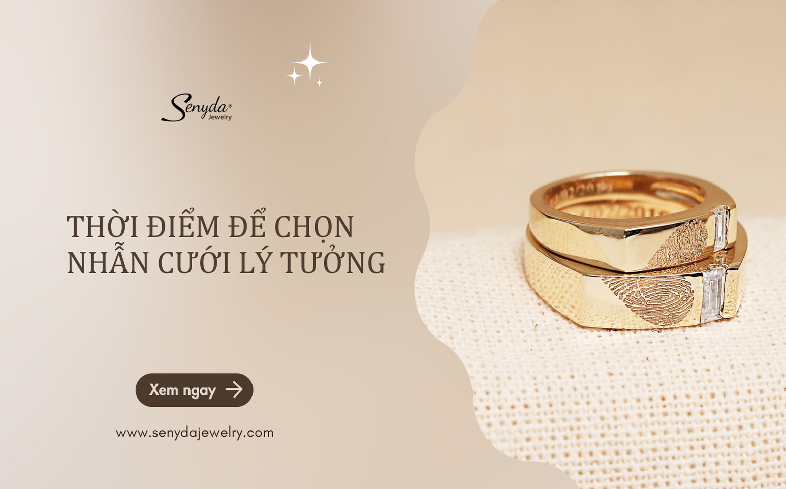 thời điểm chọn nhẫn cưới
