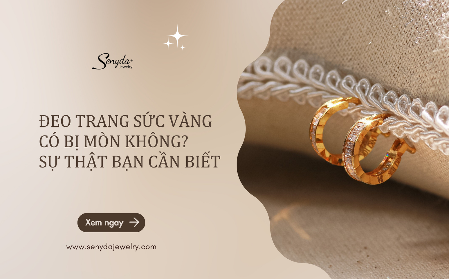 trang sức vàng có bị mòn không