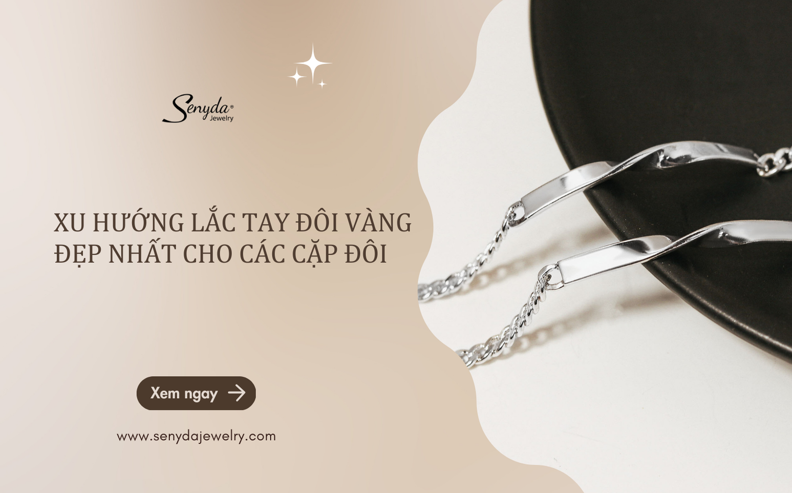Xu hướng lắc tay đôi vàng