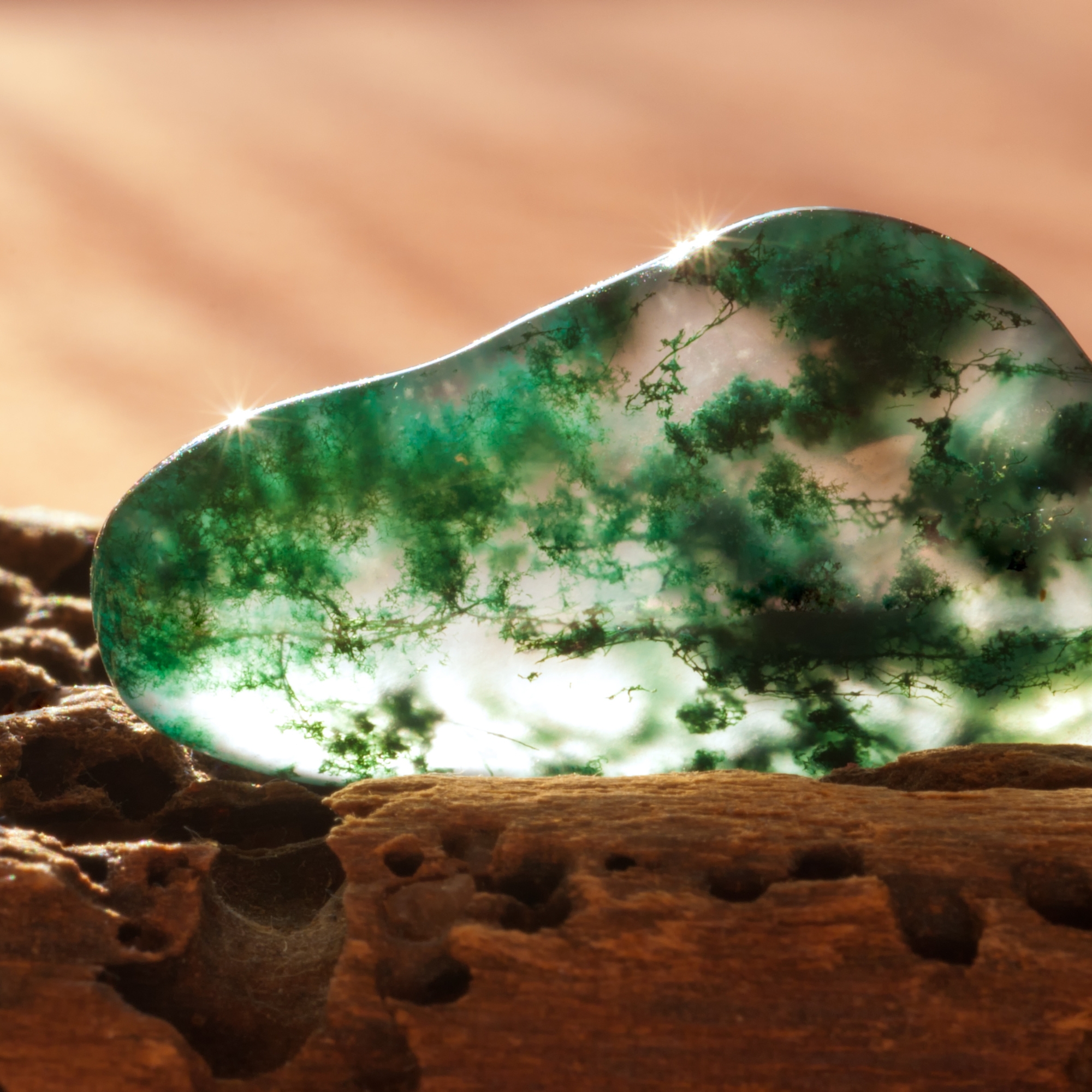 Mọi điều bạn cần biết về Moss Agate – Đá cẩm thạch rêu tự nhiên