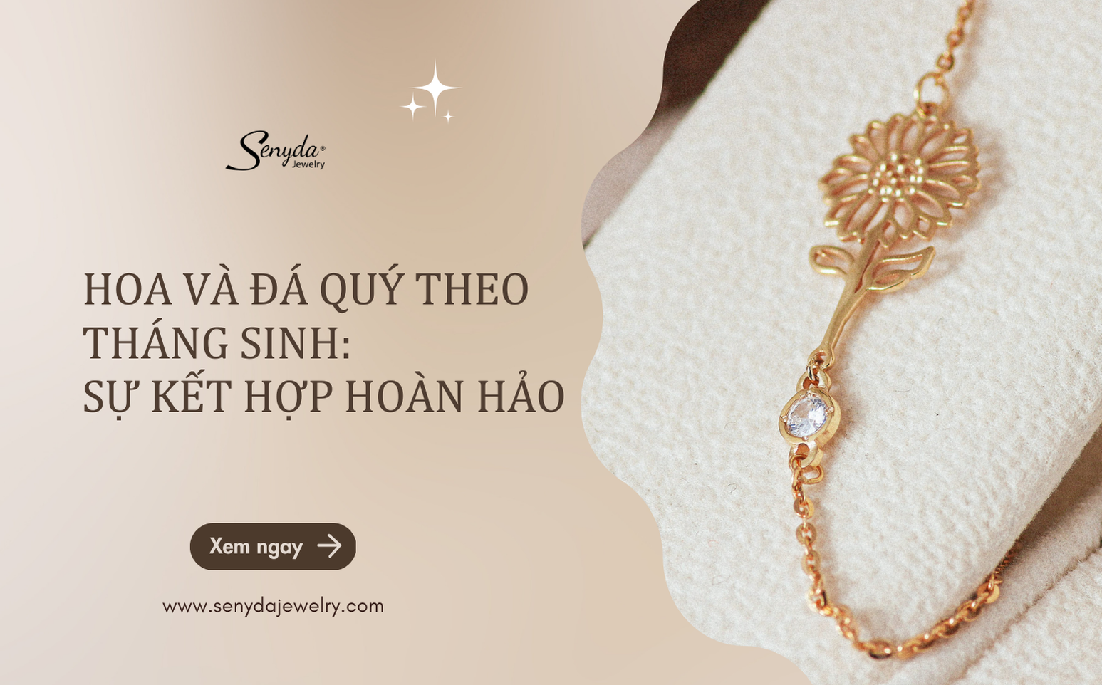 Hoa và đá quý theo tháng sinh