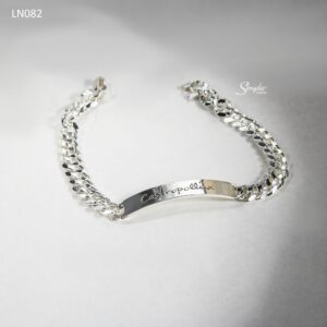 Lắc tay bạc cho nam