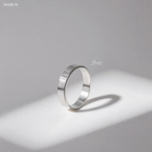 NH229 Nhẫn bạc Ý Senyda bản trơn