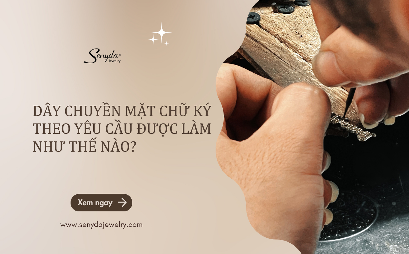 Dây chuyền mặt chữ ký theo yêu