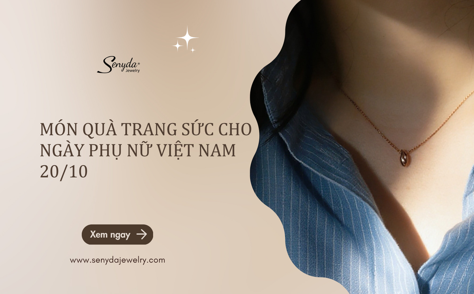 quà trang sức cho ngày phụ nữ