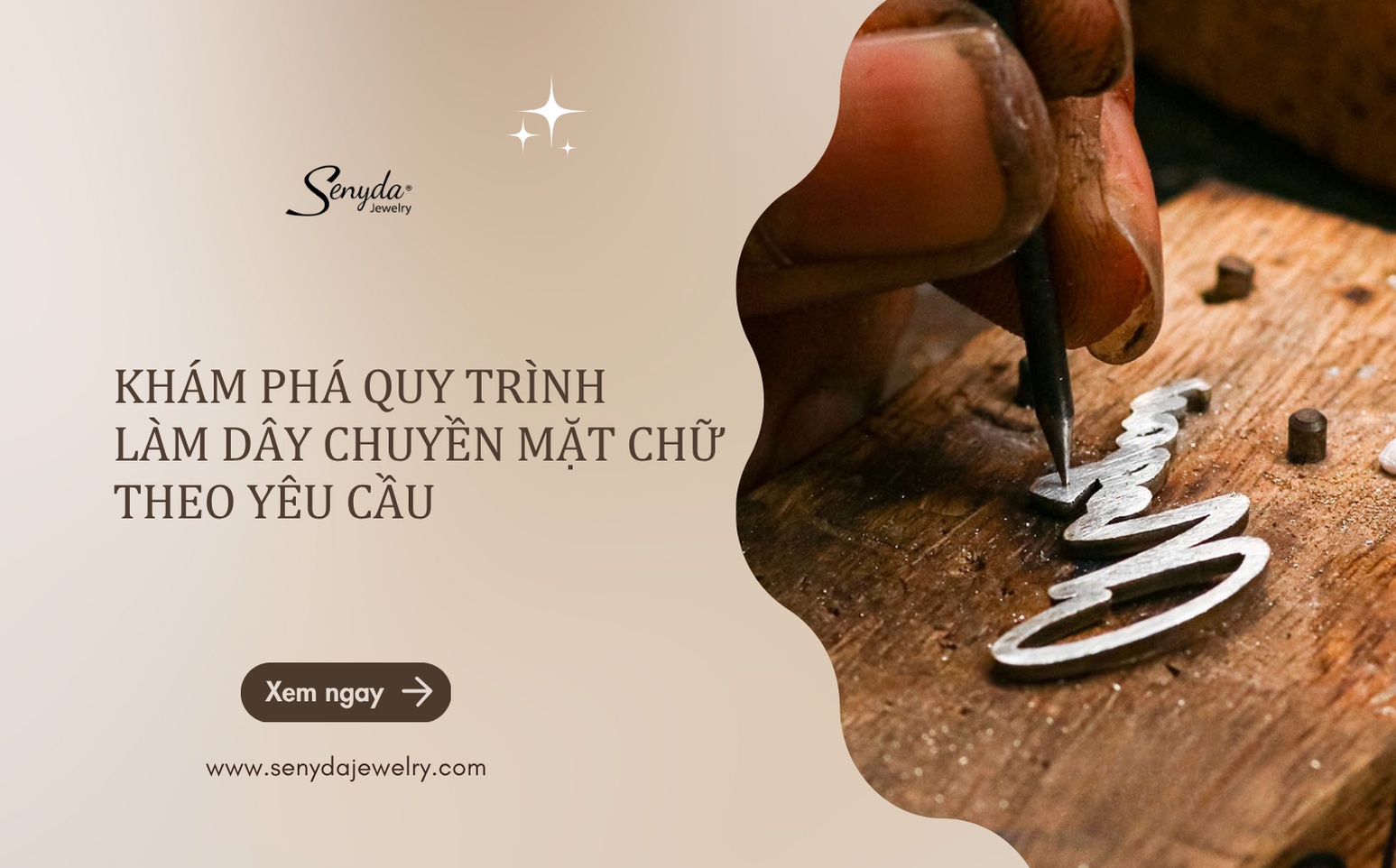 quy trình làm dây chuyền mặt chữ theo yêu cầu