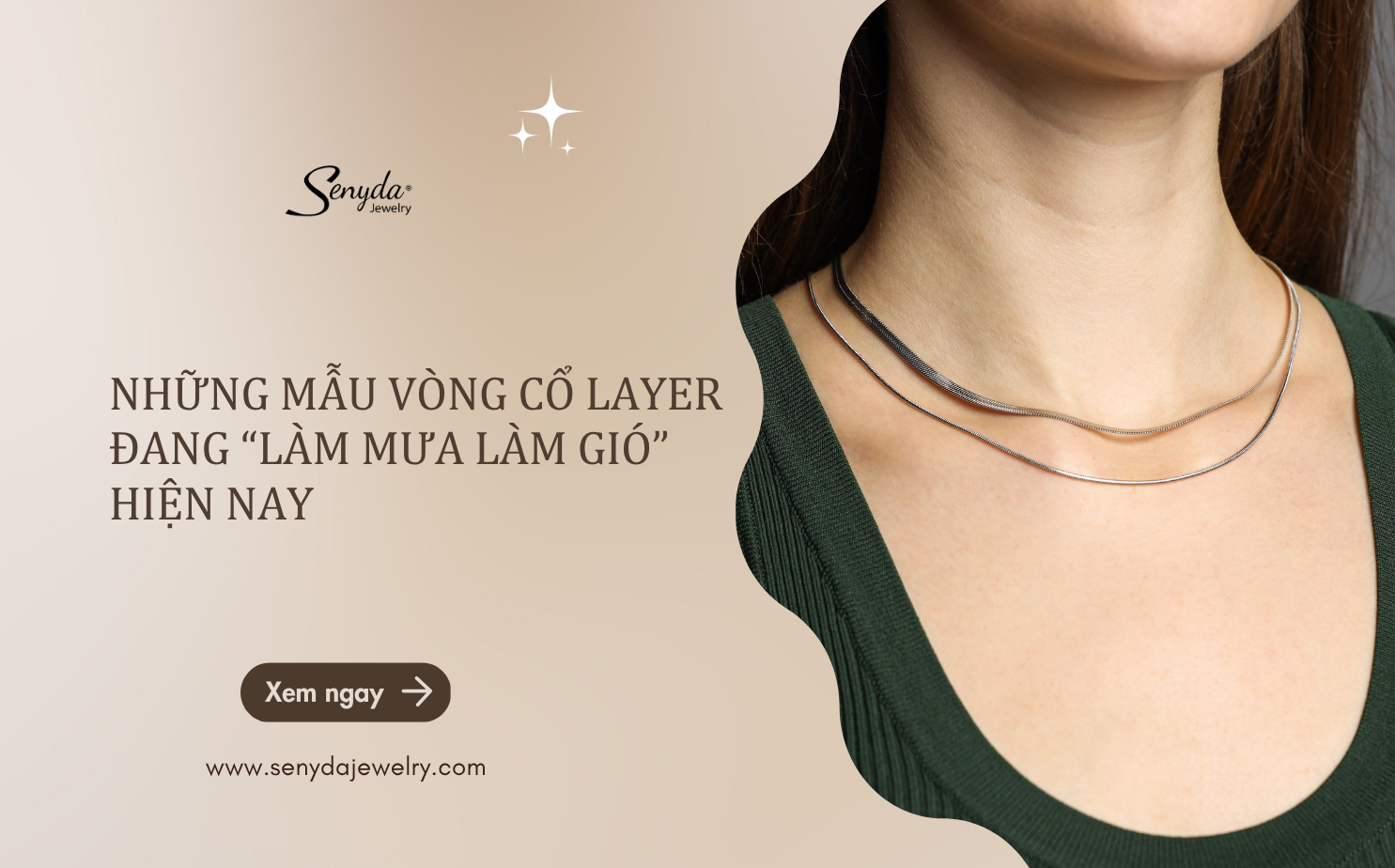 Những mẫu vòng cổ layer