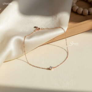 LTV1289 Lắc tay vàng Senyda nụ đá 3mm