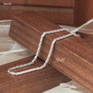 DN102 Dây chuyền nam bạc Senyda ống trụ 2.2mm