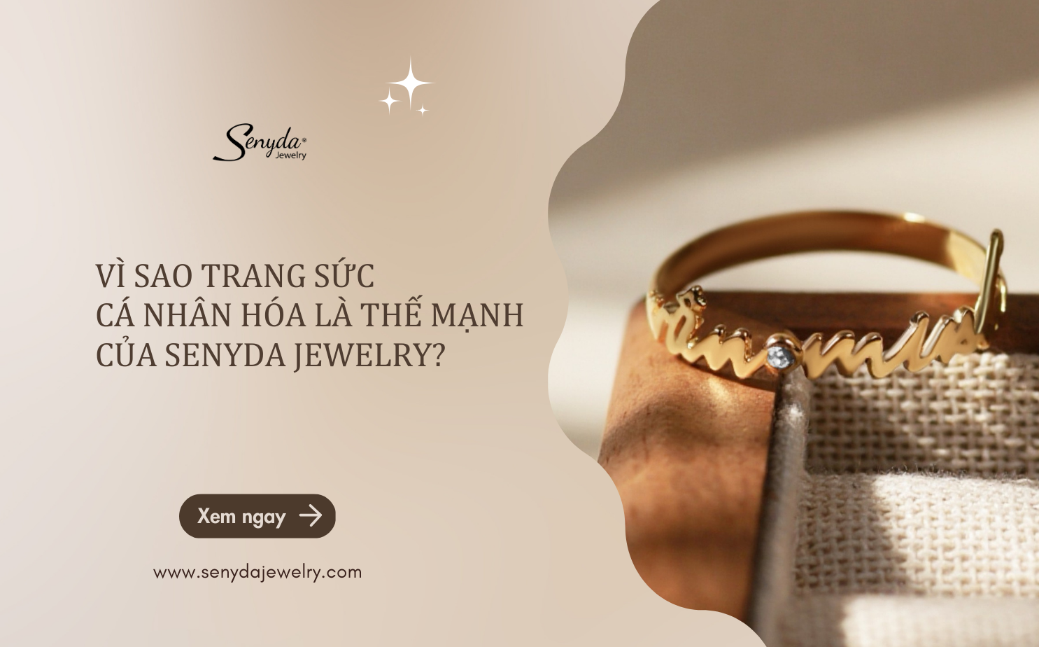 trang sức cá nhân hoá senyda jewelry