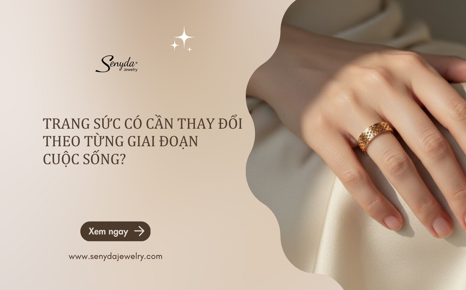 trang sức theo từng giai đoạn cuộc sống