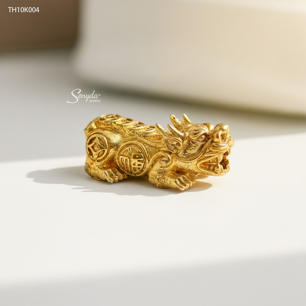TH10K004 Tỳ hưu vàng Senyda size lớn
