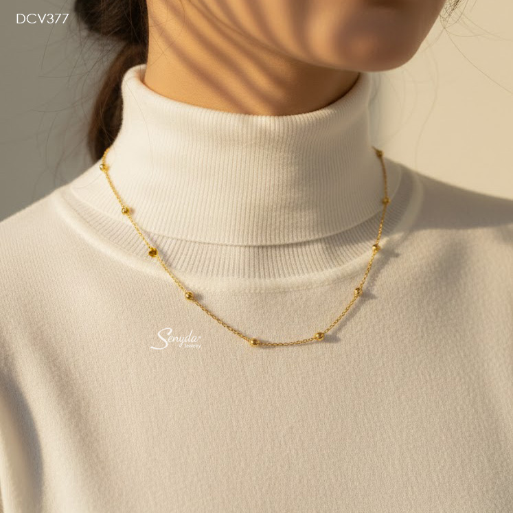 Dây chuyền bị xoắn, rối vào nhau khi đeo: Giải pháp từ chuyên gia