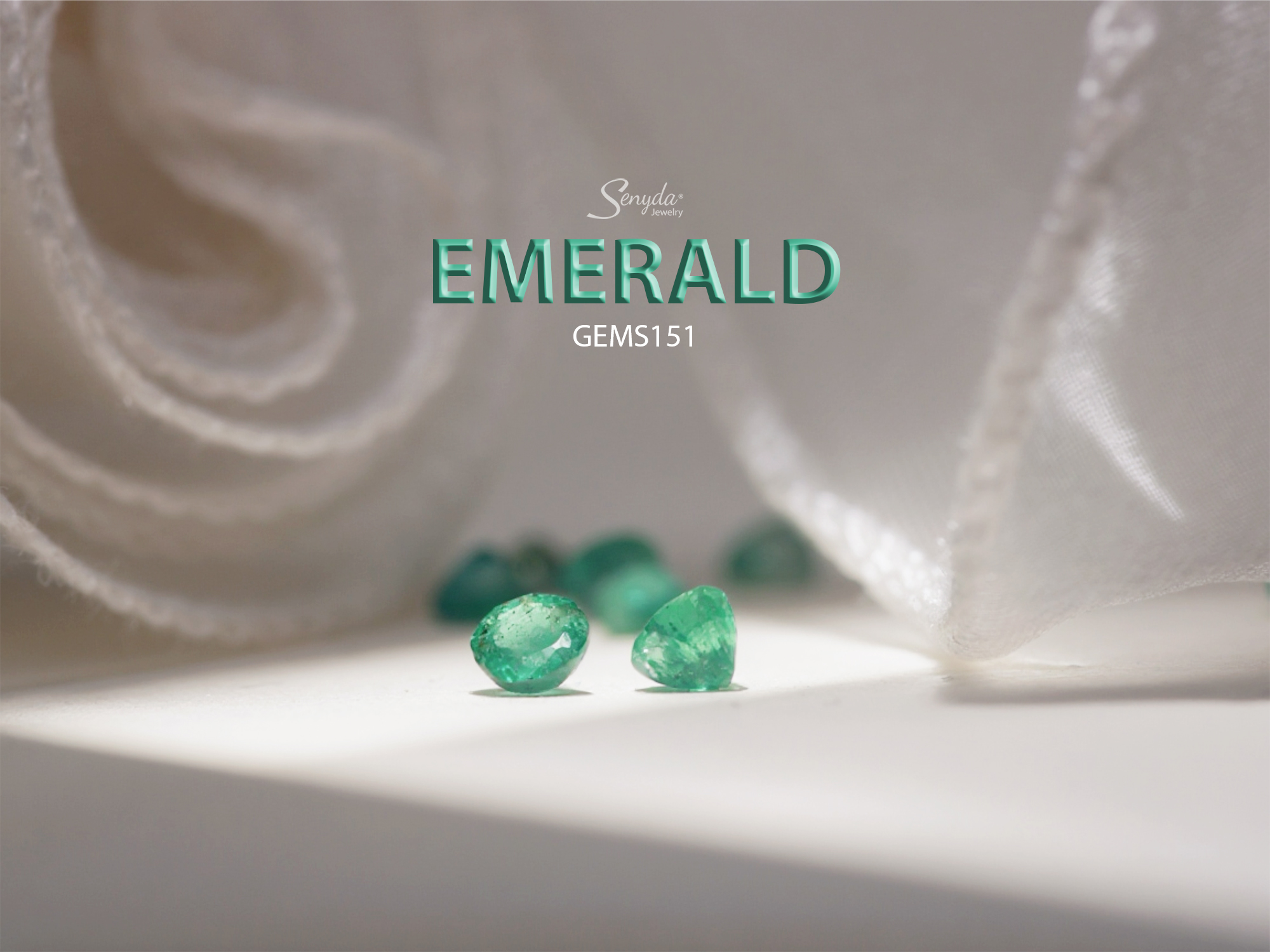 GEMS151 Đá Emerald round