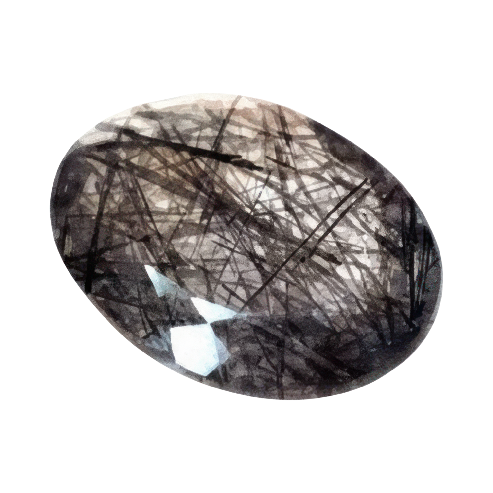 Đá thạch anh tóc (Rutilated Quartz): Những "sợi tơ của thần vệ nữ" và ý nghĩa may mắn