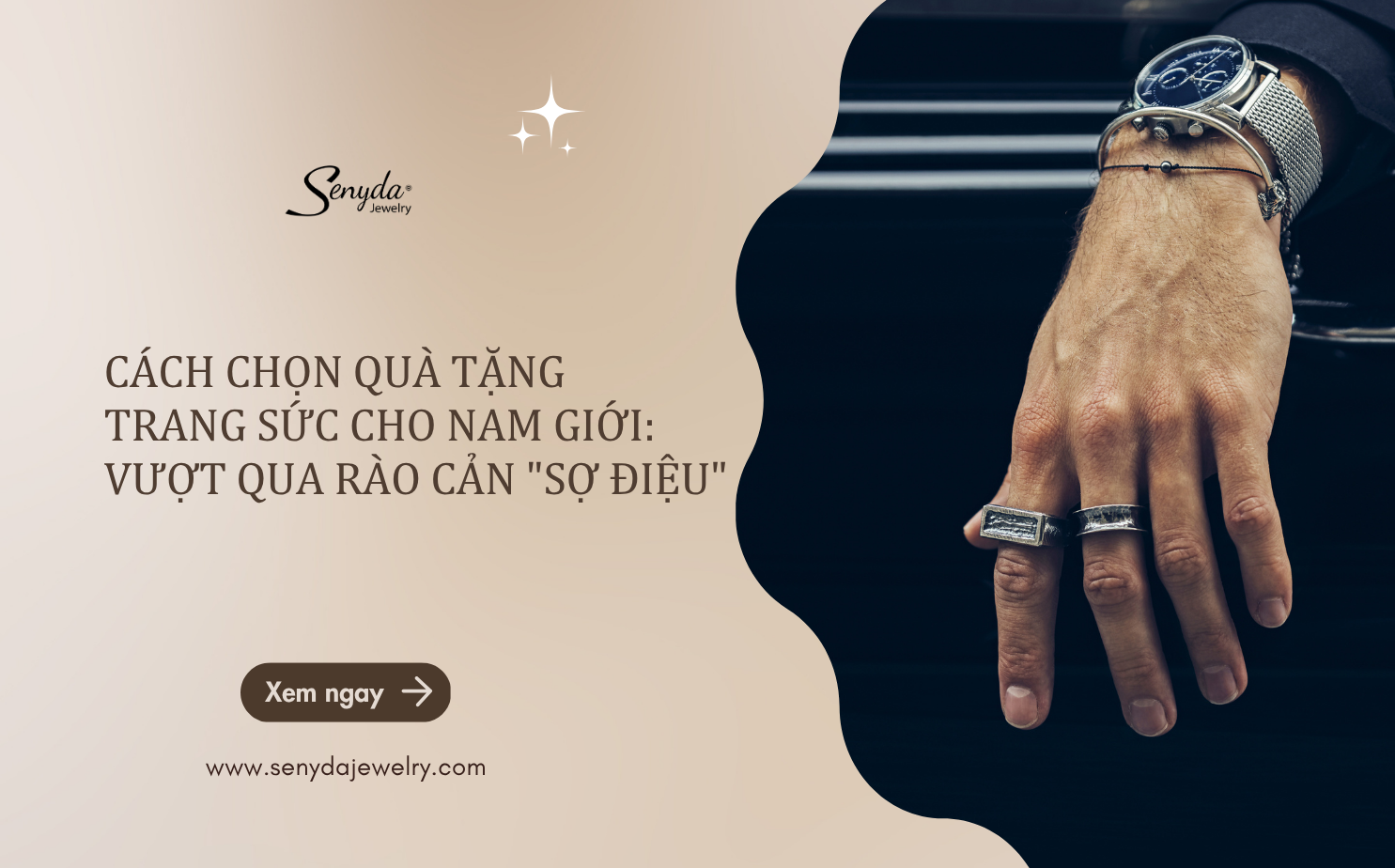 quà tặng trang sức cho nam
