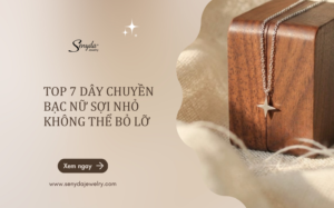 dây chuyền bạc nữ sợi nhỏ