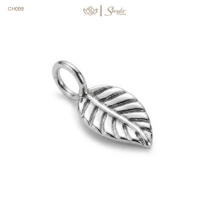 Charm Bạc Senyda lá treo