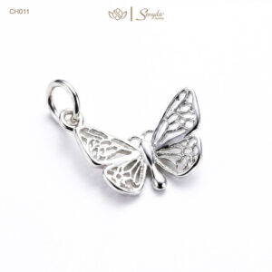 Charm Bạc Sendya hình bươm bướm treo