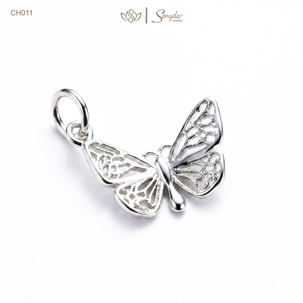 Charm Bạc Sendya hình bươm bướm treo