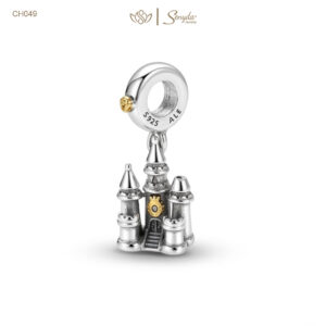 Charm Bạc Senyda lâu đài treo